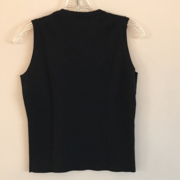 Vintage Mid-1990s Ann Taylor Cashmere Tank. Size Small. - Picture 2 of 6